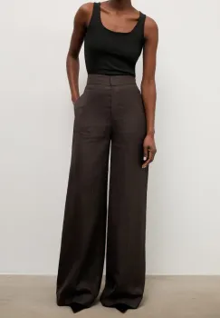 Answear.LAB pantaloni pentru femei, din in imagine