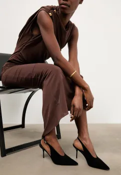 Answear.LAB pantofi stiletto piele intoarsa imagine