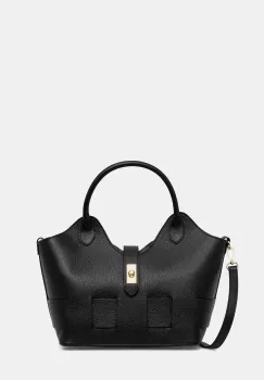 Answear.LAB poseta de piele culoarea negru imagine