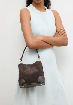 Answear.LAB sac de dama din piele intoarsa imagine