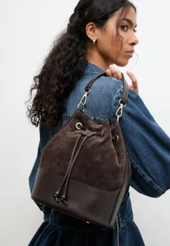 Answear.LAB sac pentru femei, din piele intoarsa imagine