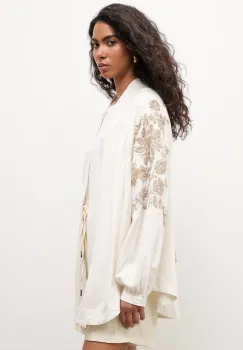 Answear.LAB sacou pentru femei, cu vascoza imagine