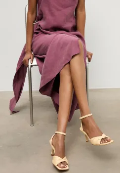 Answear.LAB sandale cu toc cui din piele imagine