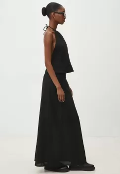 Answear Lab set complet cu lenjerie culoarea negru imagine