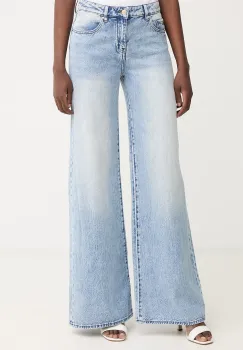 Armani Exchange blugi bootcut pentru femei imagine