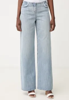 Armani Exchange blugi largi pentru femei imagine