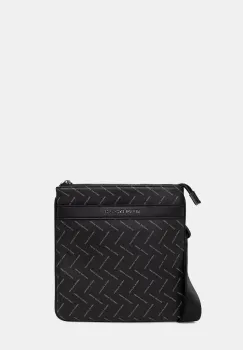 Armani Exchange borseta pentru barbati, cu imitatie de piele imagine