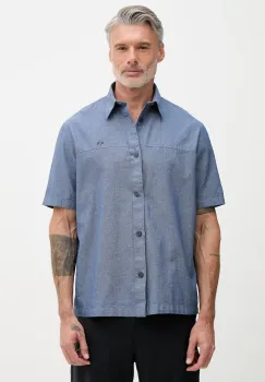 Armani Exchange Camasa barbateasca din bumbac imagine