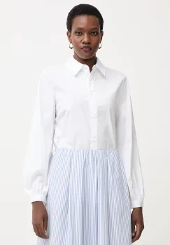 Armani Exchange camasa de dama din bumbac imagine