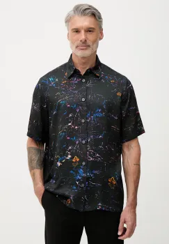 Armani Exchange camasa pentru barbati, cu vascoza imagine