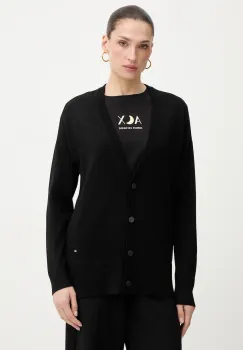 Armani Exchange cardigan din amestec de lana imagine