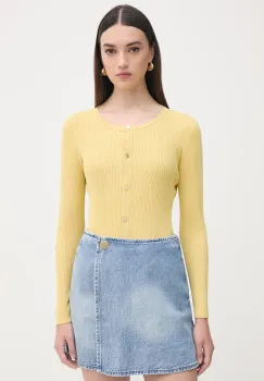 Armani Exchange cardigan pentru femei, cu vascoza imagine