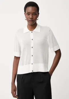 Armani Exchange cardigan pentru femei, cu vascoza imagine