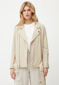 Armani Exchange geaca ramones de piele imagine