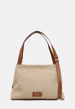 Armani Exchange geanta shopper pentru femei impletita imagine