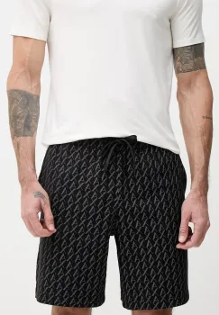 Armani Exchange pantaloni scurti de trening barbati din bumbac imagine