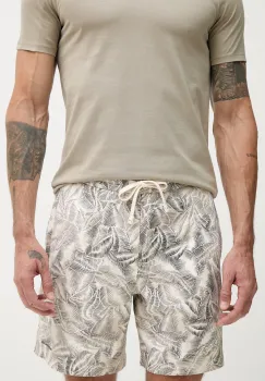 Armani Exchange pantaloni scurti de trening pentru barbati, din bumbac imagine