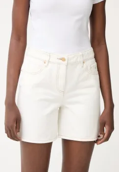 Armani Exchange pantaloni scurti pentru femei, din denim imagine