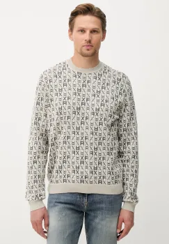 Armani Exchange pulover barbati din bumbac imagine