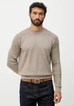 Armani Exchange pulover din amestec de lana imagine