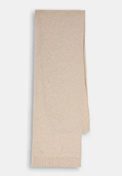 Bally esarfa de casmir culoarea bej, melanj, WSC04K imagine