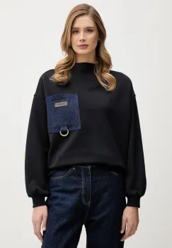 Barbour bluza Saima culoarea bleumarin, uni, LOL0664 imagine