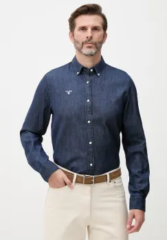Barbour camasa pentru barbati, din denim imagine