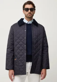 Barbour geaca le Quilt barbati, culoarea albastru marin, de tranzitie, MQU0001 imagine