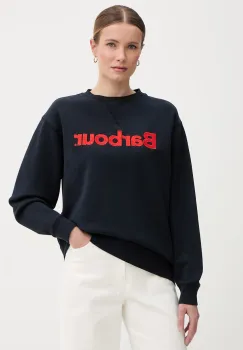 Barbour hanorac pentru femei, din bumbac Hartland imagine