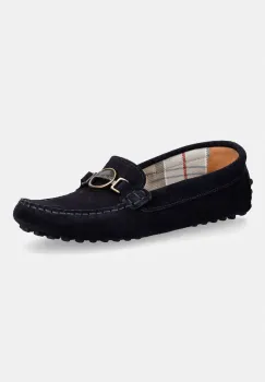 Barbour mocasini pentru femei, din piele intoarsa Laire imagine