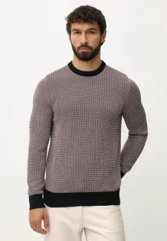 Barbour pulover de bumbac WELLS culoarea bleumarin, MKN1665 imagine