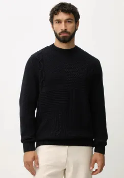 Barbour pulover de lana culoarea bej, MKN1605 imagine