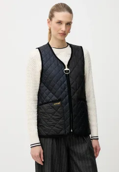 Barbour vesta Heslerton culoarea bleumarin, de tranzitie, LGI0215 imagine