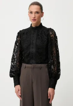 Bardot bluza culoarea alb, cu imprimeu, 59730TB3 imagine