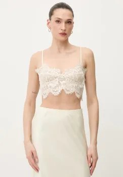 Bardot bluza pentru femei, din dantela imagine