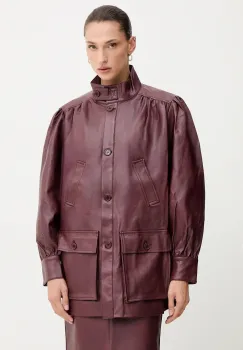 Bardot geaca culoarea negru, de tranzitie, 60034JB imagine