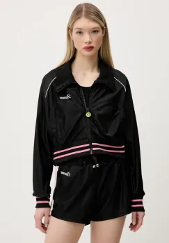 Barrow bluza femei, culoarea negru, cu imprimeu, S5BWWOBO113 imagine