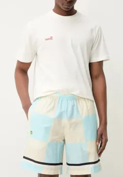 Barrow pantaloni scurti din bumbac barbati, culoarea bej, S5BWUABE074 imagine