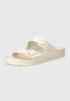 Birkenstock papuci Arizona barbati, culoarea bej, 1027305 imagine