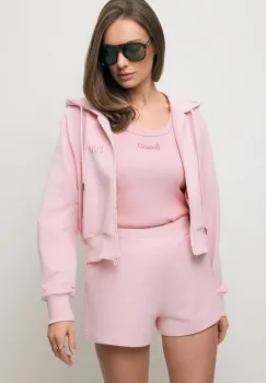 BIZUU hanorac cu fermoar si gluga pentru femei, din bumbac CIANA imagine