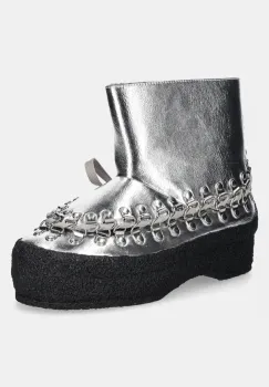 BLUEMARBLE cizme de iarna Odyssey culoarea argintiu, FO09.NY13B24 imagine