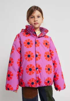 Bobo Choses geaca copii Kaleidoscope culoarea violet, 225AC125 imagine