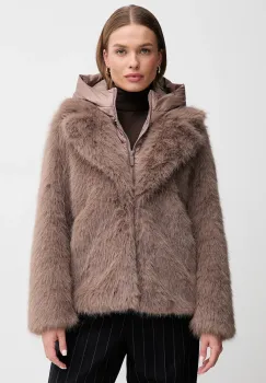 Bomboogie palton de puf culoarea bej, GW9148TFRL5 imagine