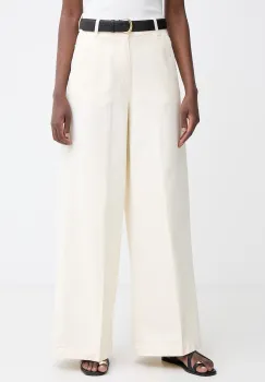 BOSS blugi wide leg pentru femei CENTRAL 4.0 imagine