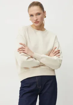 BOSS bluza femei, culoarea bej, neted, 50534558 imagine