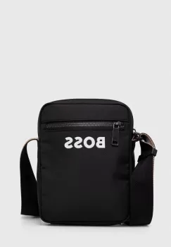 BOSS borseta culoarea negru imagine