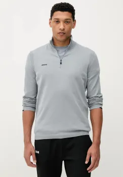 BOSS Green pulover de bumbac light, cu guler, 50541965 imagine