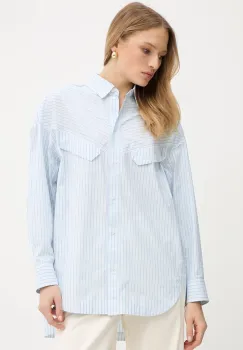 BOSS Orange camasa din bumbac cu guler clasic, relaxed, 50543554 imagine