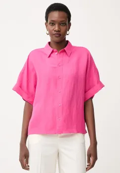 BOSS Orange camasa pentru femei, cu amestec de in C Bisenas imagine