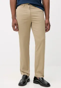 BOSS Orange pantaloni culoarea bleumarin, drept, 50534378 imagine